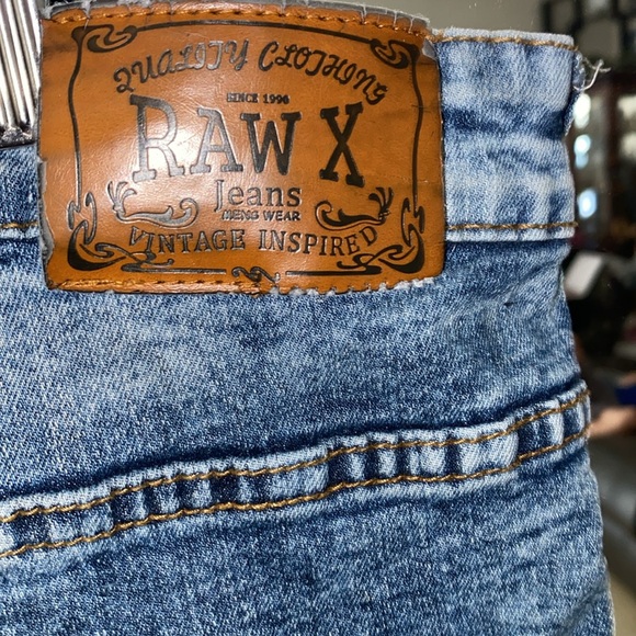 Men’s size 34 standard raw X jeans - Picture 8 of 11